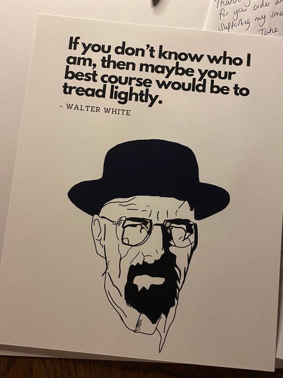 Breaking Bad Tread Lightly Clipart