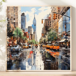 New York City Street Art Print. NY