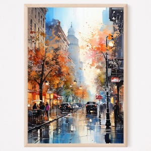 New York City Art Print, NYC Poster, America Art Print, New York Poster, New York Gift, New York Decor, Travel Poster Housewarming Gift. NYC