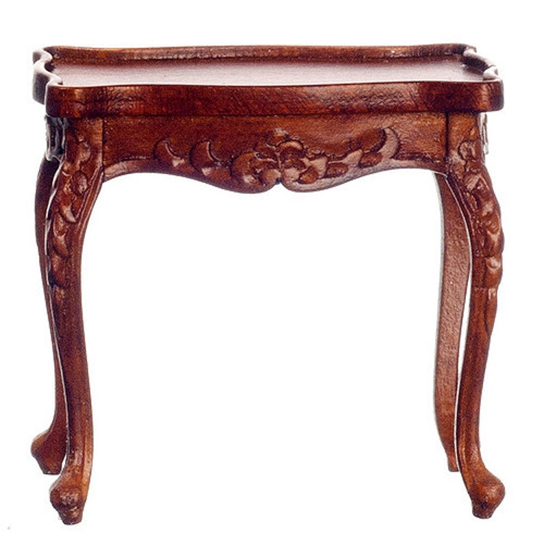 1:12 Scale Miniature Dijon Walnut Living Room Collection