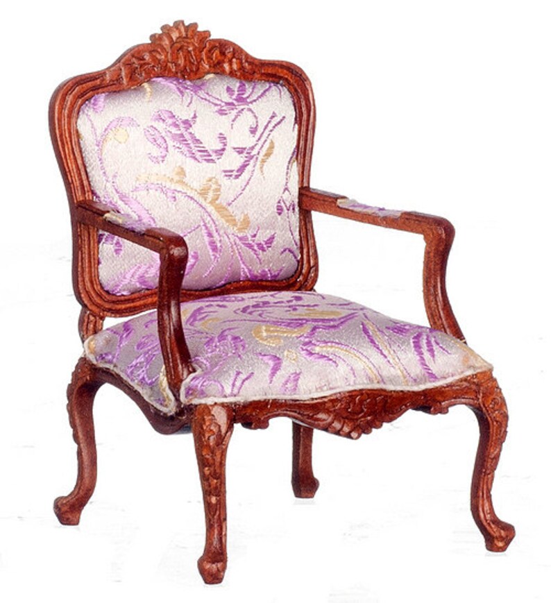 1:12 Scale Miniature Dijon Walnut Living Room Collection