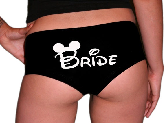 Disney Bride Panties. Disney Wedding. Disney Lingerie. Walt Disney Wedding.  Disney Princess Wedding. -  Canada