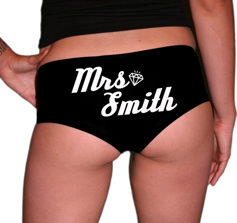 Bride Panties Custom Bachelorette Gift Bachelorette Party Diamond.