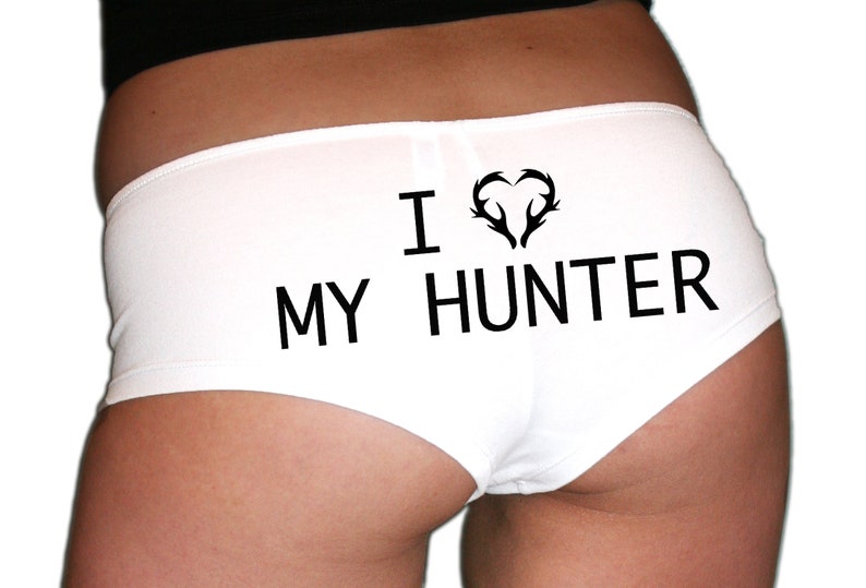 Hunting Underwear. Hunter's Gift. Hunting Gift. Husband Hunting Gift. Hunting Gift For Men. Hunter's Wife. Antlers. I Love My Hunter. image 2