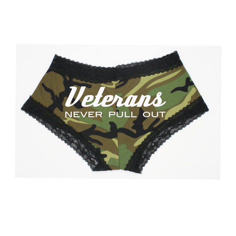 Personalize a Reserved For Military Rank and Name white Victoria Secret All  Cotton Cheeky Panty *FAST SHIPPING* Patriotic Panties