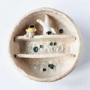 Moon Shrines - With Miniature Astronauts - Choice of 2 Designs