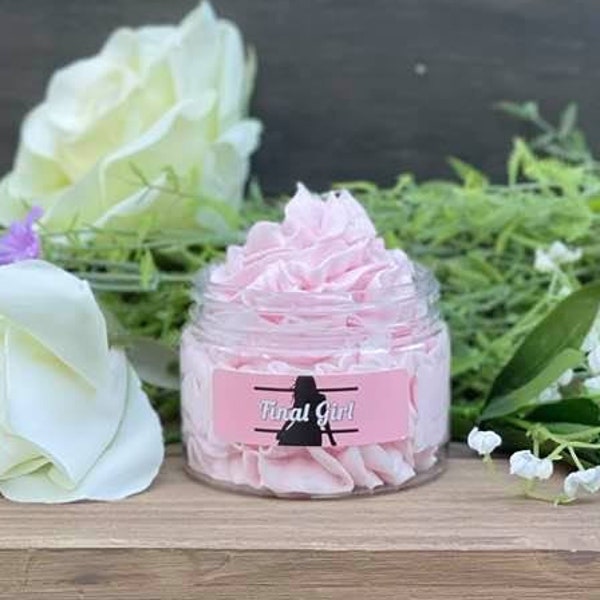 Final Girl (Candied Rose Petals) | Horror Inspired Whipped Soap