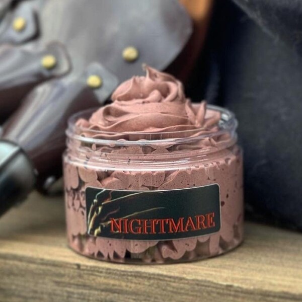 Nightmare (Deadly Nightshade) | Freddy Krueger | Horror Inspired | Dead by Daylight Inspired Whipped Soap | A Nightmare on Elm Street