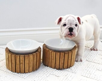 boho dog bowls