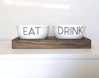 cute dog dishes