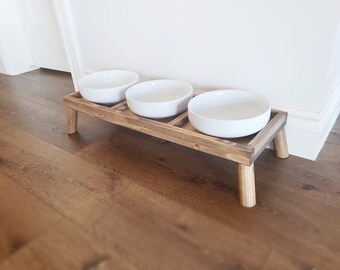 multiple dog feeding station