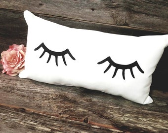 Eyelash Pillow Eyelash Decor Lash Lover Gift Teen Girl Etsy