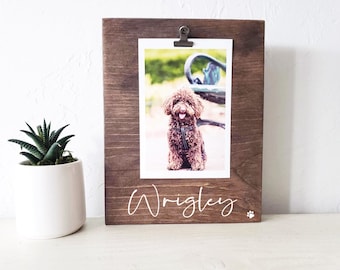 Personalized Pet Picture Frame