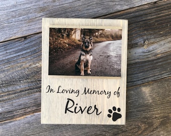 Pet Loss Picture Frame | Pet Memorial Photo Frame | Pet Loss Sympathy Gift | Dog Memorial Gift | Memorial Frame for Dogs | Dog Loss Frame