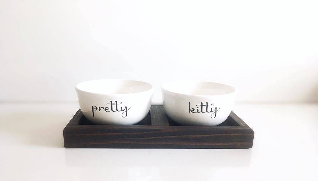 pretty cat bowls
