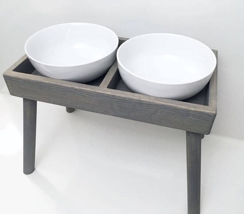 XL Dog Bowl Stand Large Breed Dog Feeder XL Dog Bowls Etsy