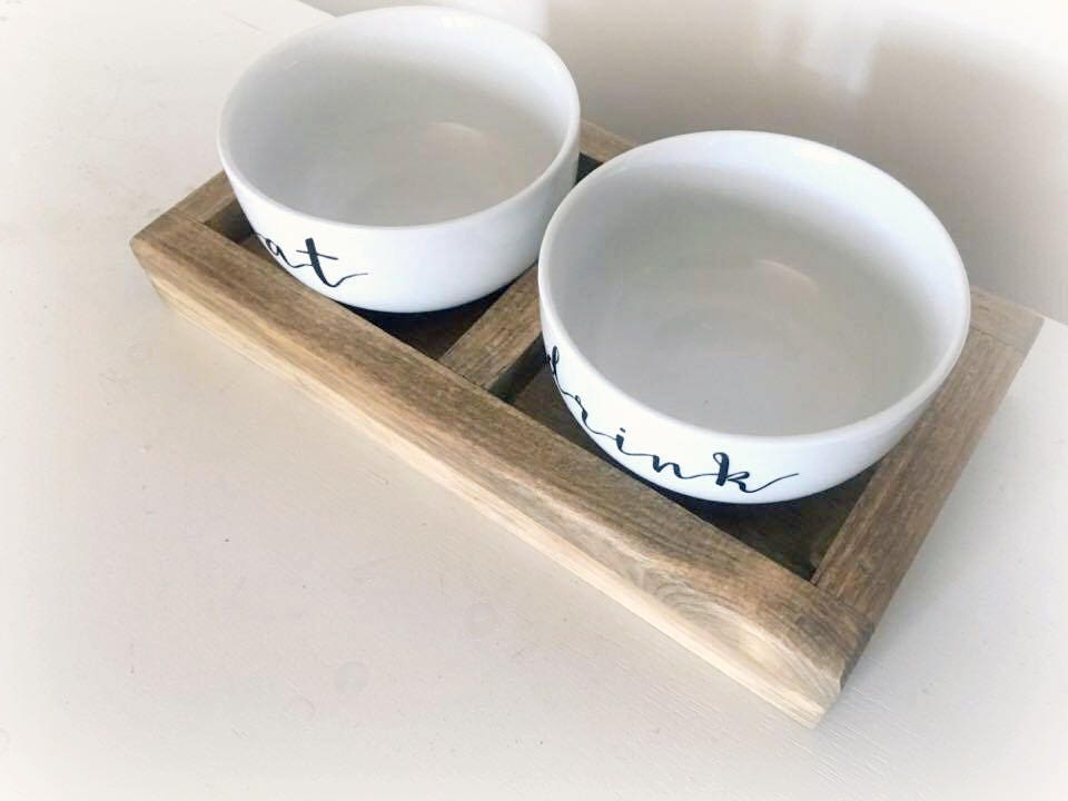 Small Cat Bowls Small Dog Bowls Teacup Pet Bowls Cute Pet Bowls