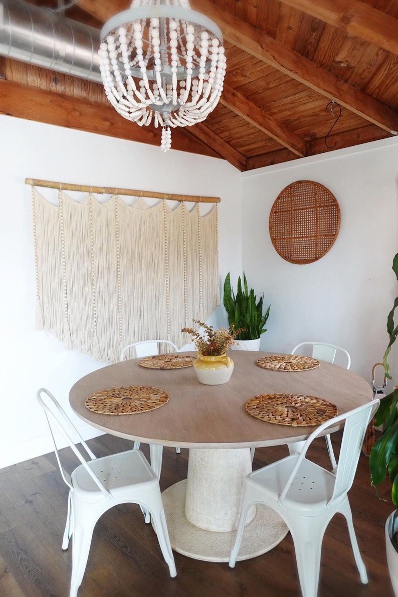 XL Boho Macrame | Modern Contemporary Macrame Wall Hanging | Fiber Art ...