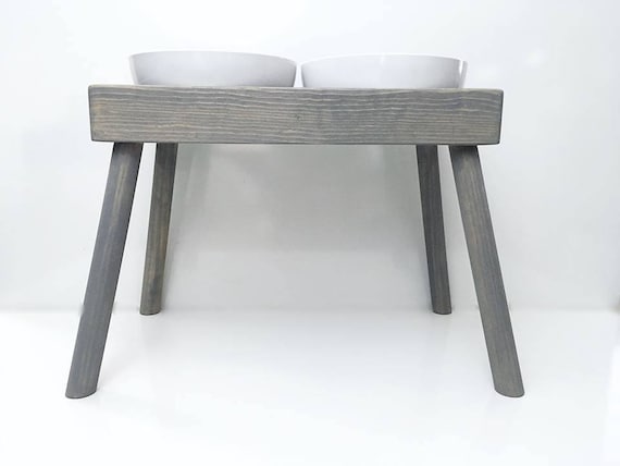 XL Dog Bowl Stand Large Breed Dog Feeder XL Dog Bowls Custom