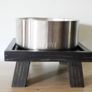 Dog Bowl Stand | Single Dog Bowl Feeder | Raised Dog Feeder | Modern Dog Bowl Feeder | Single Dog Bowl Stand | Raised Dog Bowl Holder | Pets