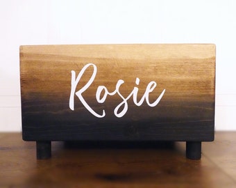 Dog Cat Toybox | Pet Toy Bin | Puppy Storage Supplies | Pet Storage | Dog Gift | Cat Toys | Dog Toys | Modern Toy Box | Pet Adoption Gift
