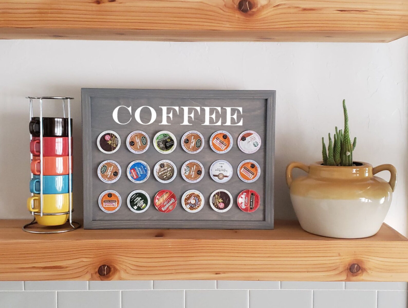 K Cup Holder Coffee Pod Storage K Cups Storage Coffee Etsy