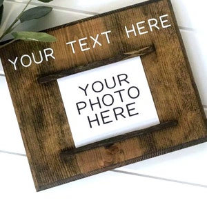 Personalized Picture Frame | Custom Photo Frame | Personalized Gift | Gallery Wall | Gifts for Her | Boyfriend Gift | Girlfriend Gift | Pics