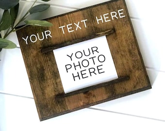 Marco de fotos personalizado / Marco de fotos personalizado / Regalo personalizado / Galería de pared / Regalos para ella / Regalo para novio / Regalo para novia / Fotos
