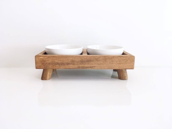 Elevated Dog Bowls & Cat Dishes - Custom Pet Feeder