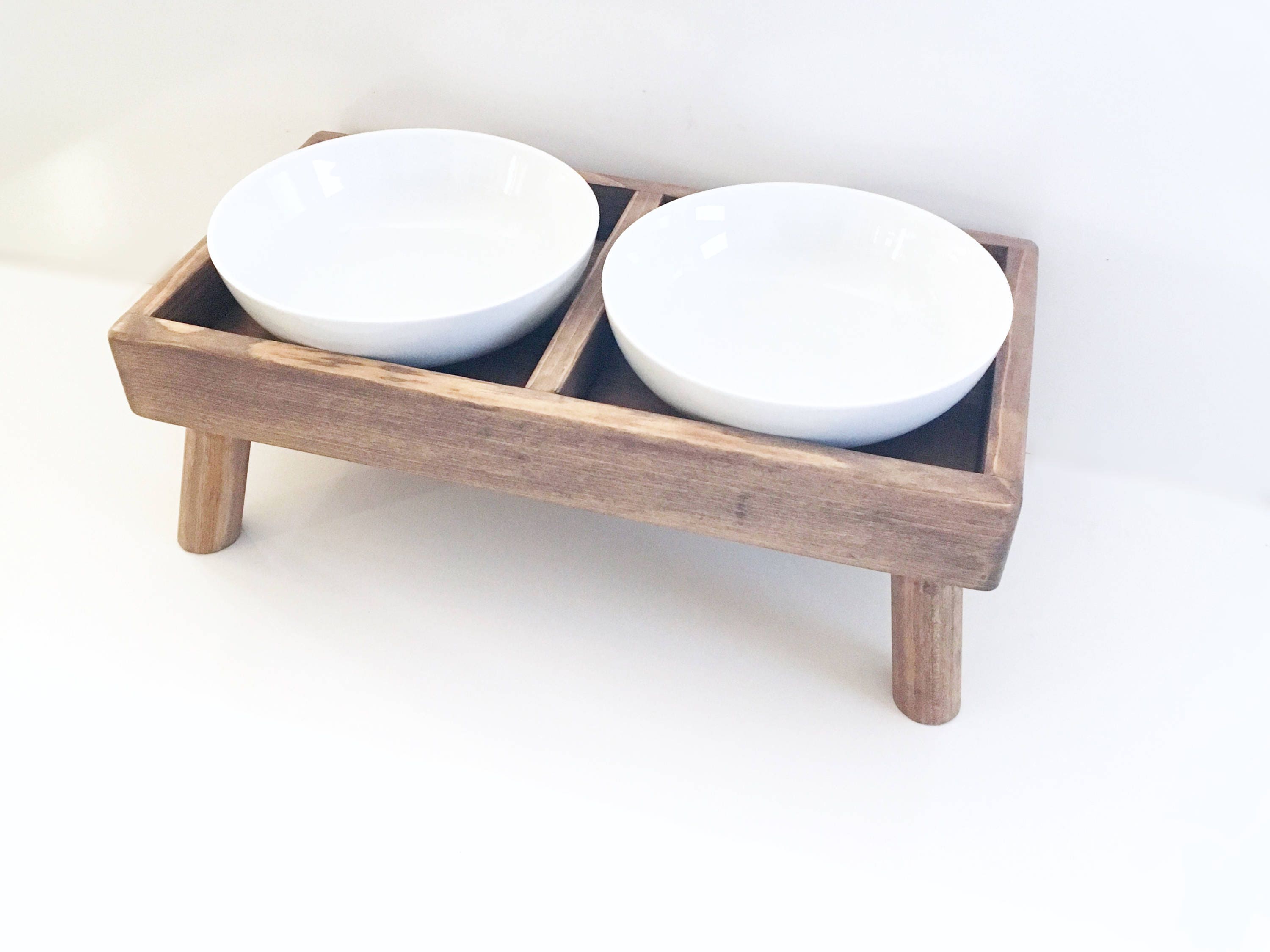 Raised Ceramic Dog Bowls —  Modern Dog Shop