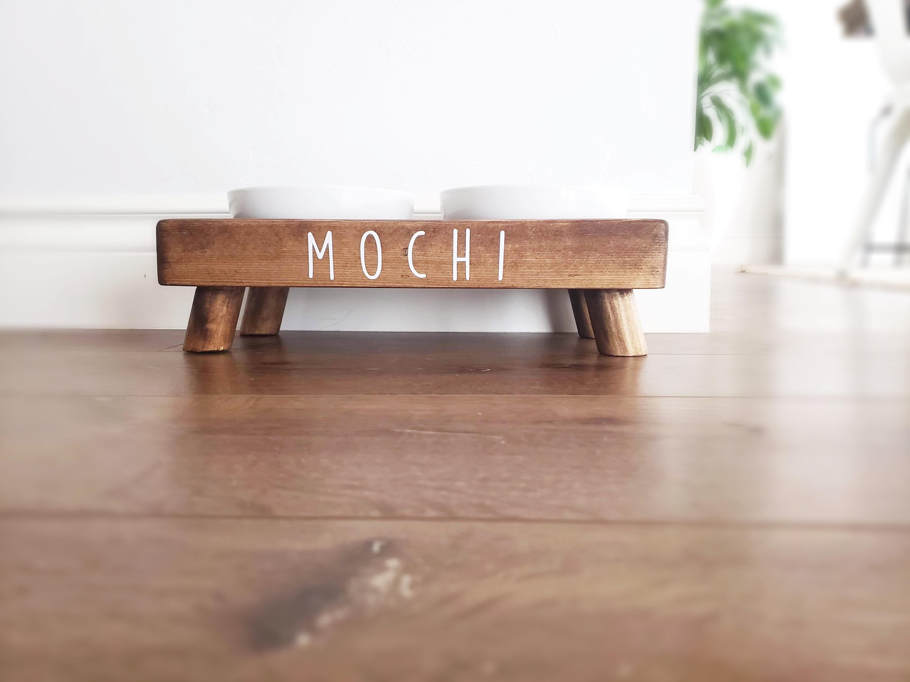 Raised Dog Feeder | Dog Bowls Personalized | Elevated Feeding Stand | Modern Dog Feeder | Dog Adoption | Cute Pet Bowl | Dog Feeder | Dogmom