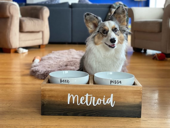 Boston terrier food bowl cheap