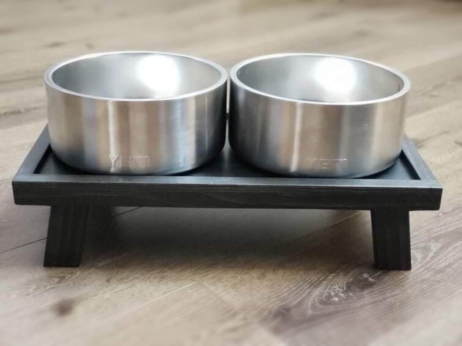 Yeti Bowl Stand Elevated Dog Bowl Feeder Raised Dog Feeder Etsy