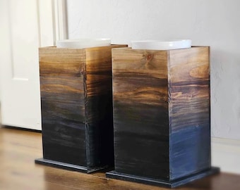 Comedero para perros moderno XL alto / Soporte elevado de cerámica para comederos / Plataforma elevada para comederos / Comederos para perros de razas grandes / Decoración moderna para el hogar