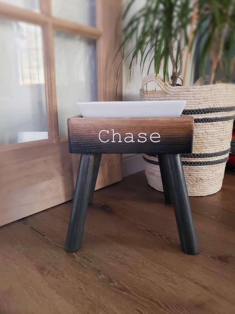 Single Large Dog Bowl Stand Dog Water Bowl 17 Etsy