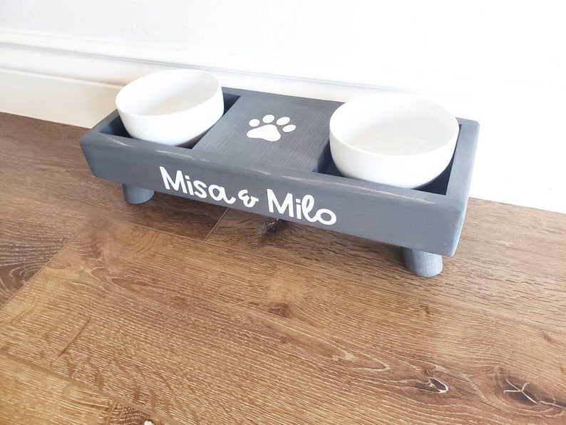 Floppy Eared Dogs Long Ears Dog Bowls Elevated Pet Feeder Etsy