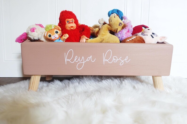 Dog Toy Box Toybox for Dogs Pet Toy Storage Personalized Etsy