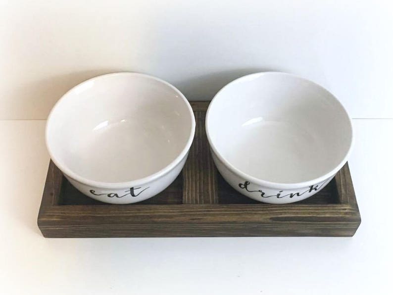 Small Cat Bowls Small Dog Bowls Teacup Pet Bowls Cute Etsy