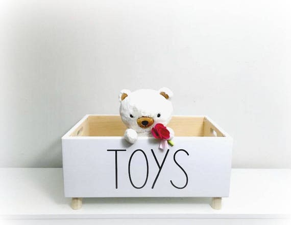 Custom Modern Dog Toy Storage Box