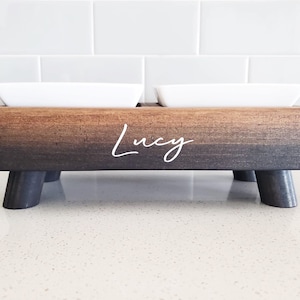 Cute girl dog sale bowls