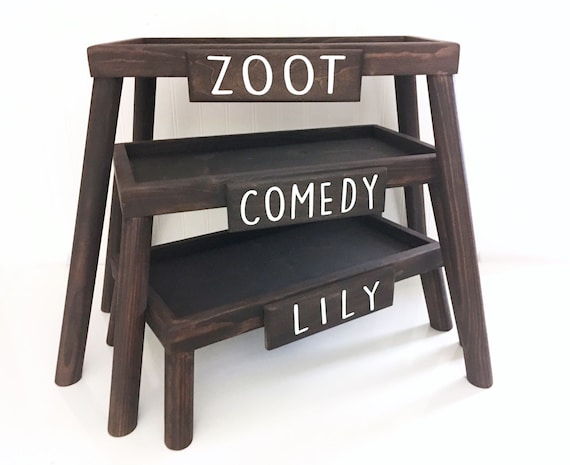 Dog bowl shop table