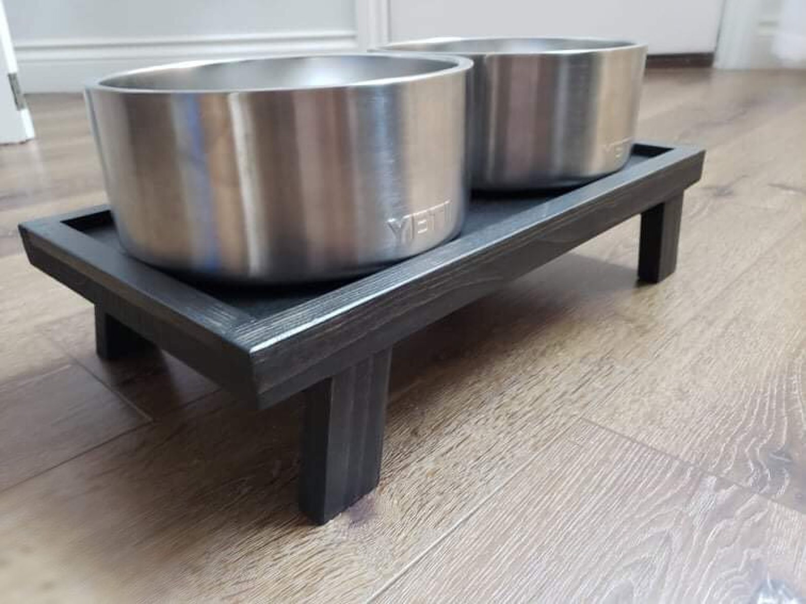 Yeti Bowl Stand Elevated Dog Bowl Feeder Raised Dog Feeder Etsy