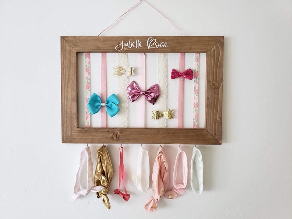 little girl bow holder