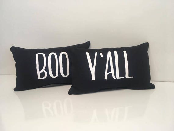 Boo Y'all Pillow Halloween Decor Halloween Pillows Etsy Custom Halloween Pillows Decorations Boo Y'all Pillow Halloween Decor Halloween Pillows Etsy Custom Halloween Pillows Decorations