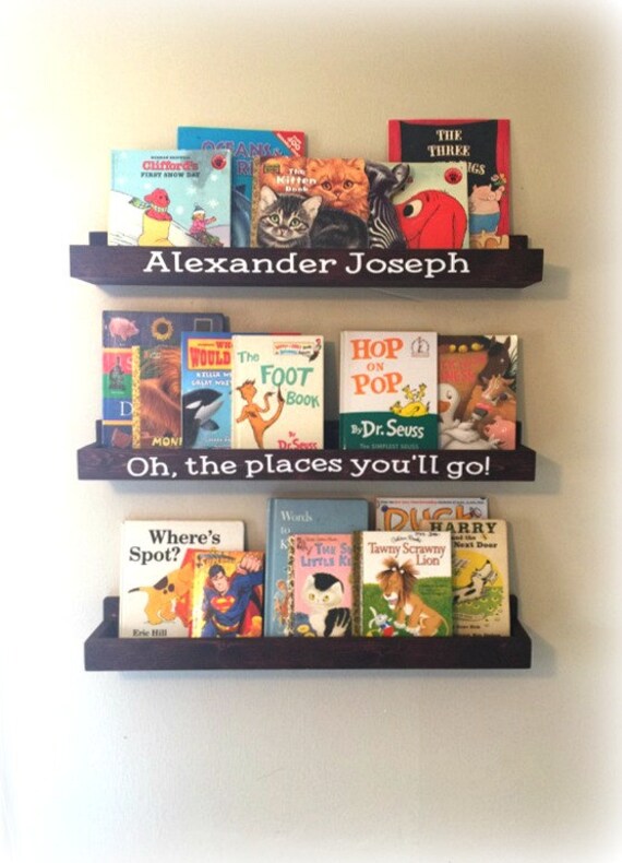 Nursery Bookshelf Bookshelves Bookshelf Floating Book Etsy