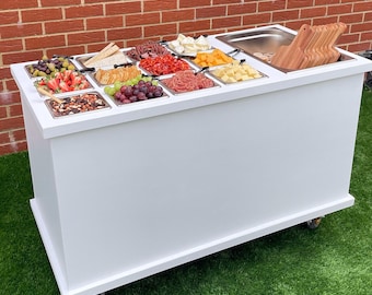 Cheese and Charcuterie Cart -
