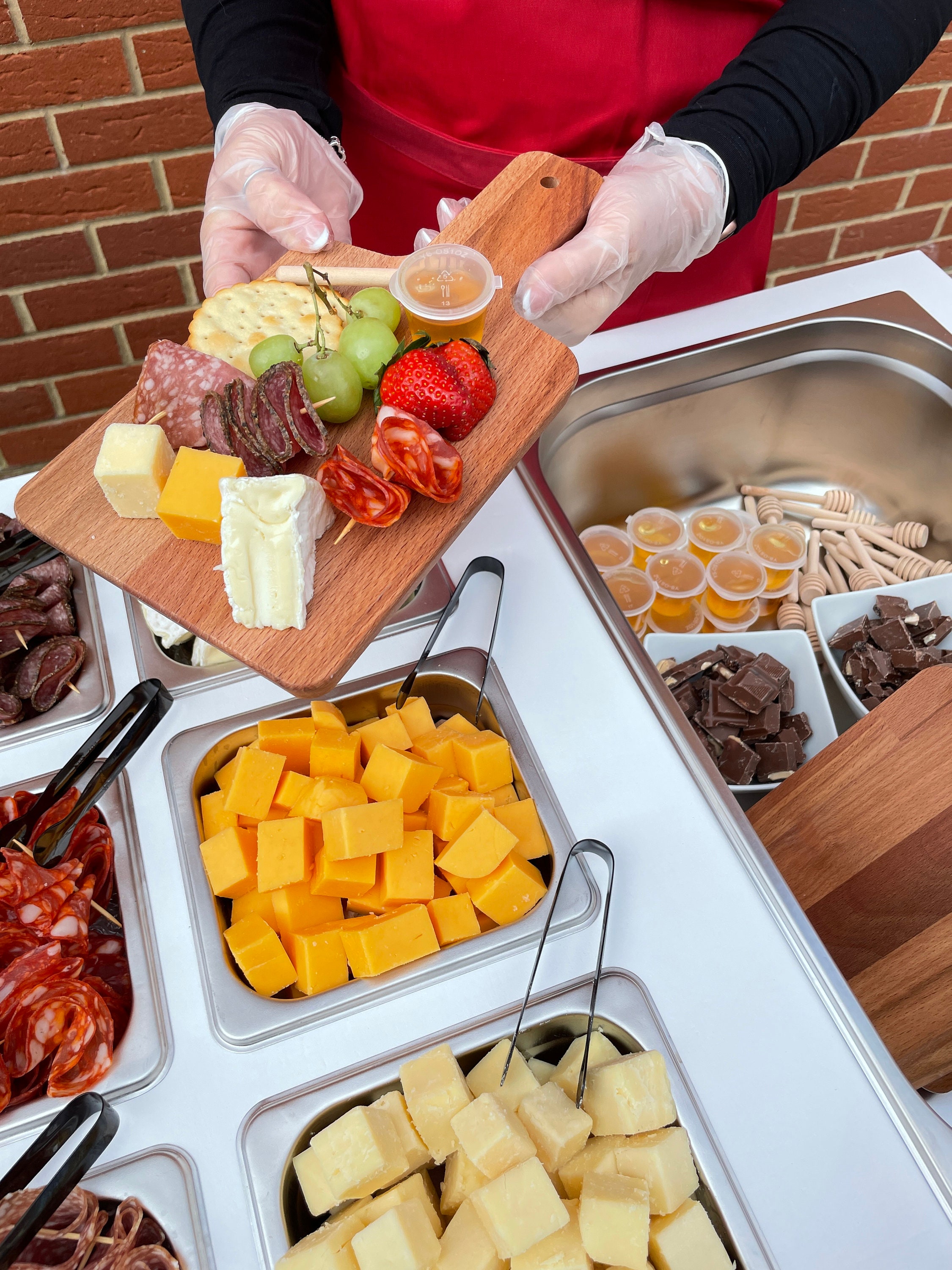 Cheese and charcuterie cart etsy uk