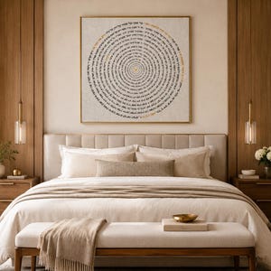 Custom Ketubah on Fine Linen with Gold Hebrew Calligraphy & Heart Center  Luxury Personalized Jewish Wedding Art