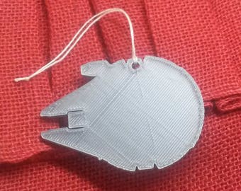 Star Wars Christmas Ornament Millennium Falcon Holiday Gift Decor Decoration