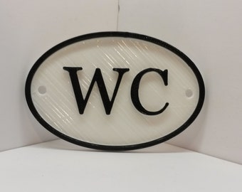 french wc shabby chic toilet door sign vintage antique style loo bathroom water closet old sign white black faux cast iron style - Womens Bathroom Sign french wc shabby chic toilet door sign vintage antique style loo bathroom water closet old sign white black faux cast iron style - Womens Bathroom Sign